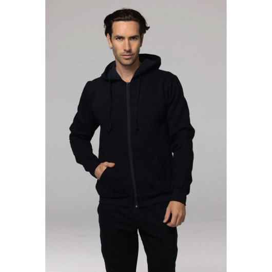 Canterbury Zippered Mens Hoodies Feature